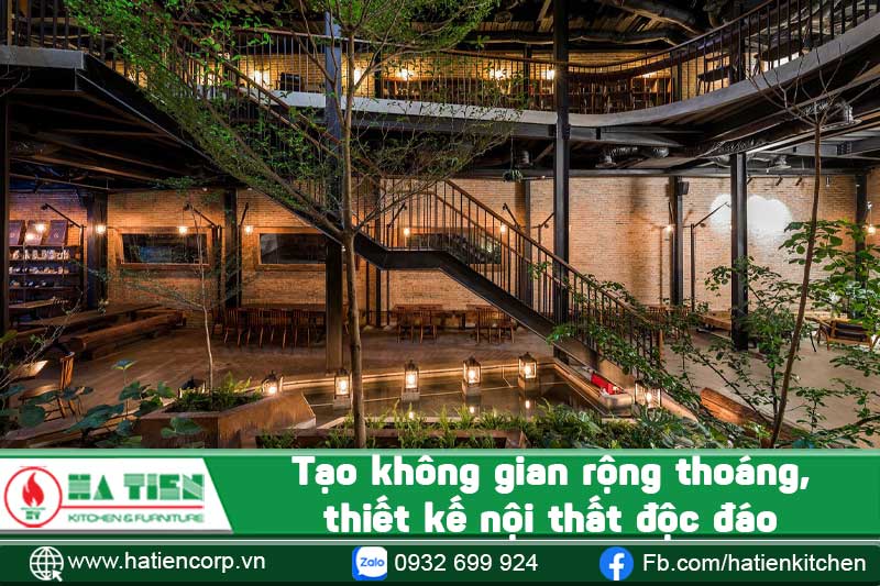 ý tưởng thiết kế quán cà phê 1