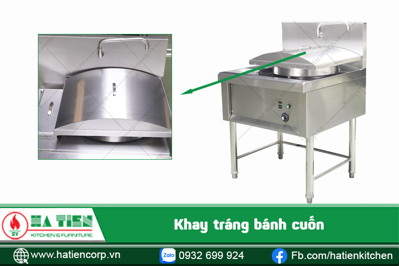 Bếp tráng bánh cuốn