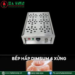 bếp hấp dimsum 6 xửng 2