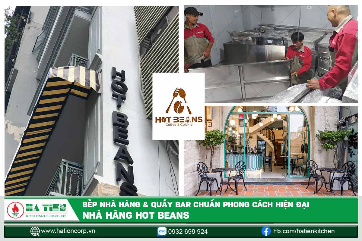 bếp nhà hàng quận 1 - Nhà hàng HotBeans Coffee & Cuisine