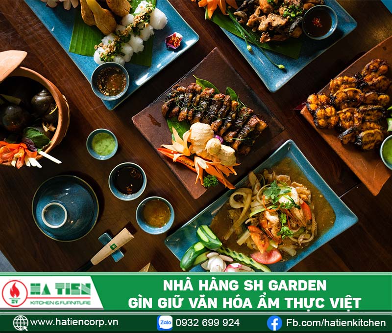 Thực đơn nhà hàng phong phú với hơn 200 món ăn