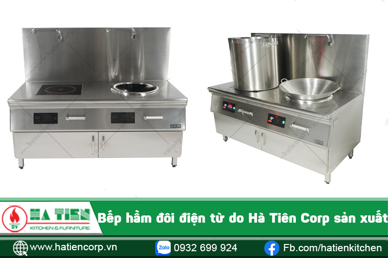 bếp hầm đôi điện từ