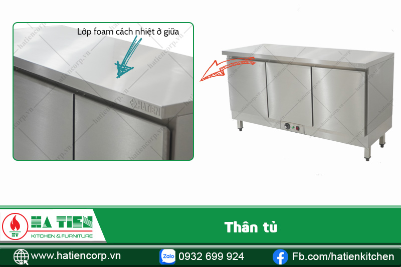 thân tủ sấy bát công nghiệp