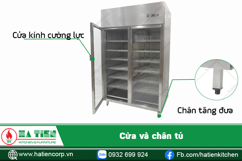 chân tủ sấy thực phẩm