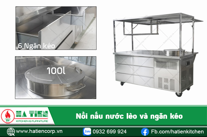 xe bán phở 1 nồi nước
