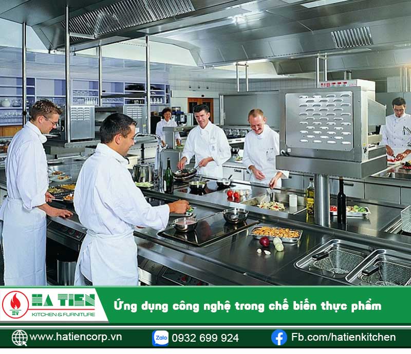 Bếp công nghiệp nhà hàng hiện đại