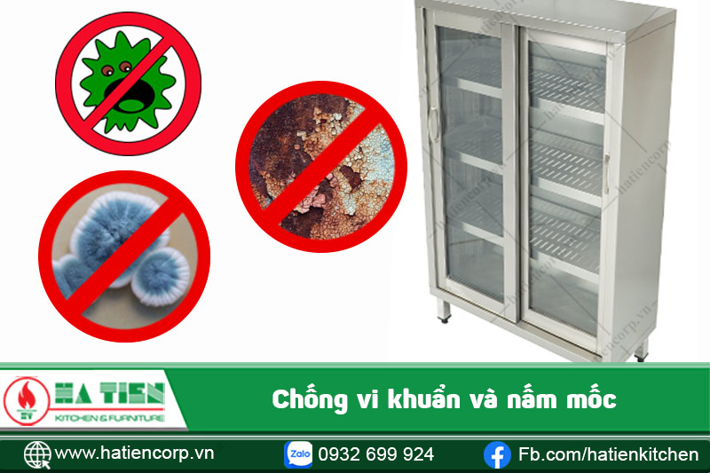 tủ đựng bát đĩa chống mốc