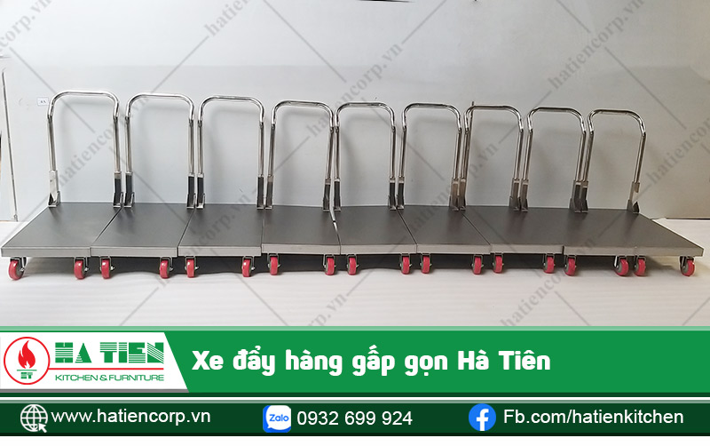 Xe đẩy hàng gấp gọn Hà Tiên xuất khẩu Úc