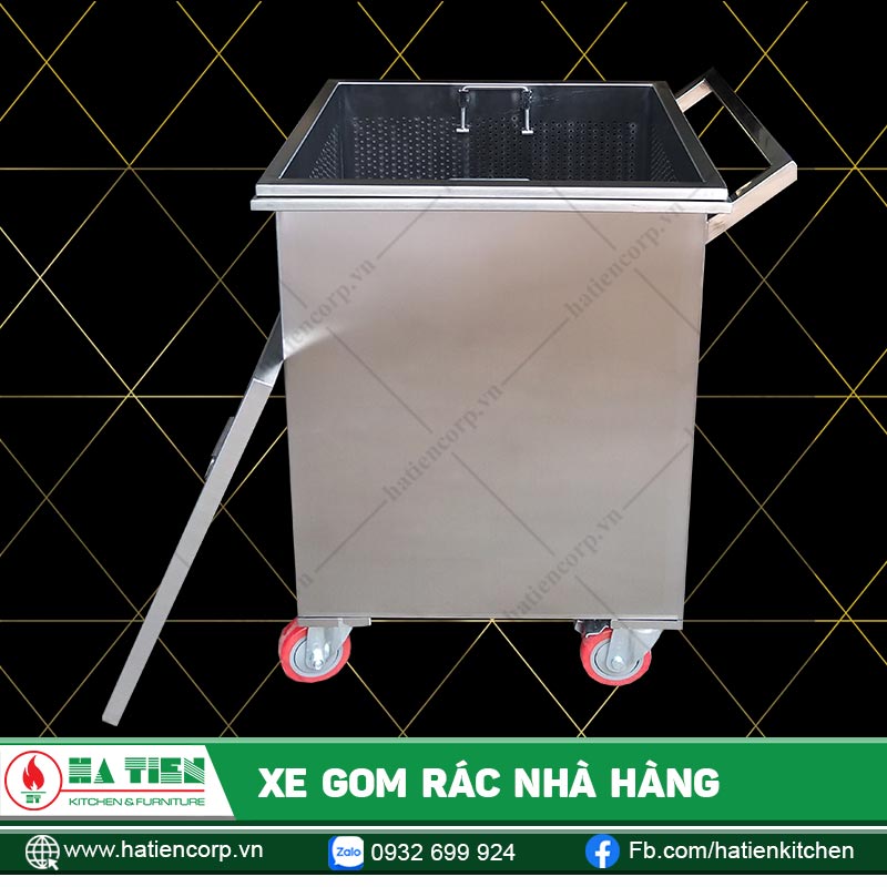 Xe gom rác - Xe thu gom thức ăn thừa nhà hàng