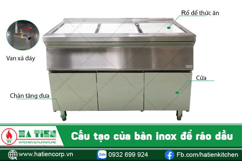 bàn bếp inox 3