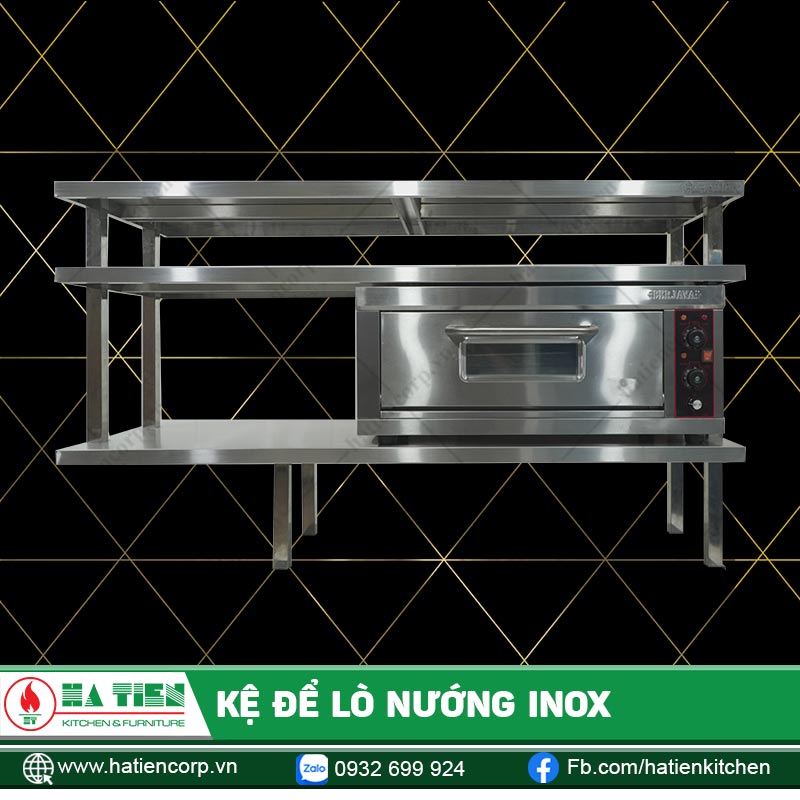 Kệ Để Lò Nướng Inox