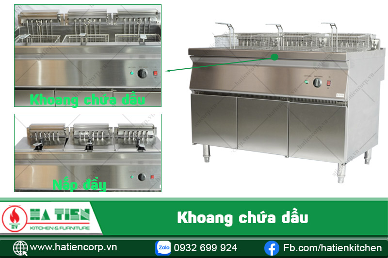 bếp chiên nhúng điện 9
