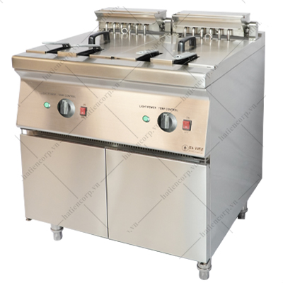 bếp chiên nhúng đôi