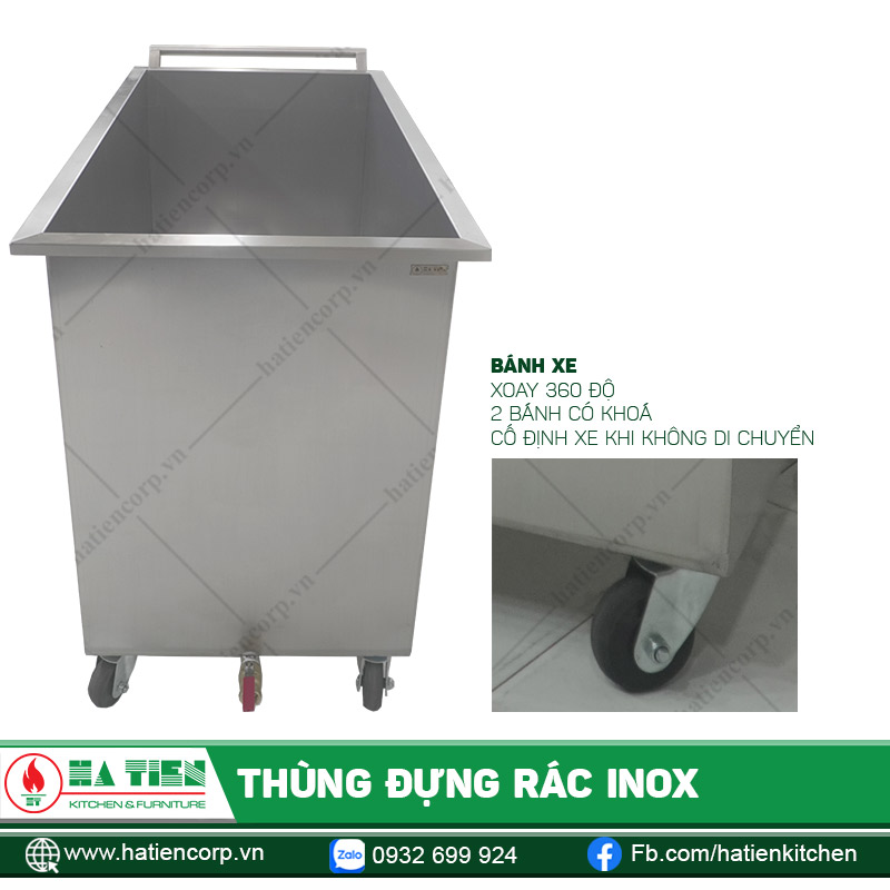 Bánh xe có khoá bánh