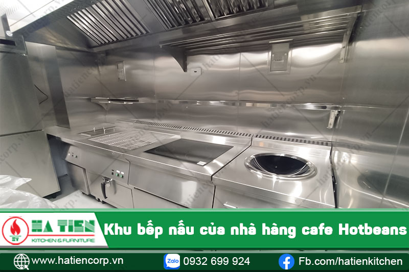 bếp nhà hàng Hotbeans, Quận 1 