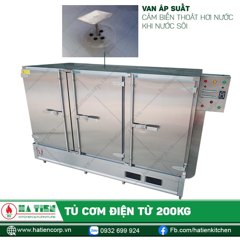 Van áp suất cảm biến thoát hơi nước