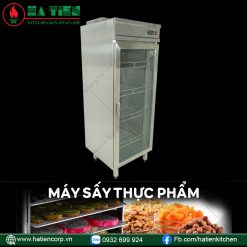 Máy sấy có dạng tủ đứng, gọn gàng, tiết kiệm không gian