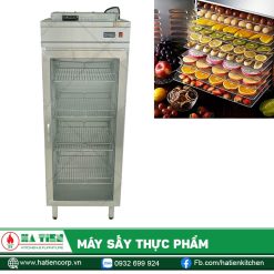 Toàn bộ máy sấy làm từ inox 304