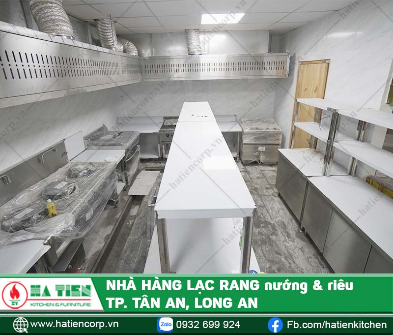 Thiết bị bếp công nghiệp Long An - Nhà hàng Lạc Rang