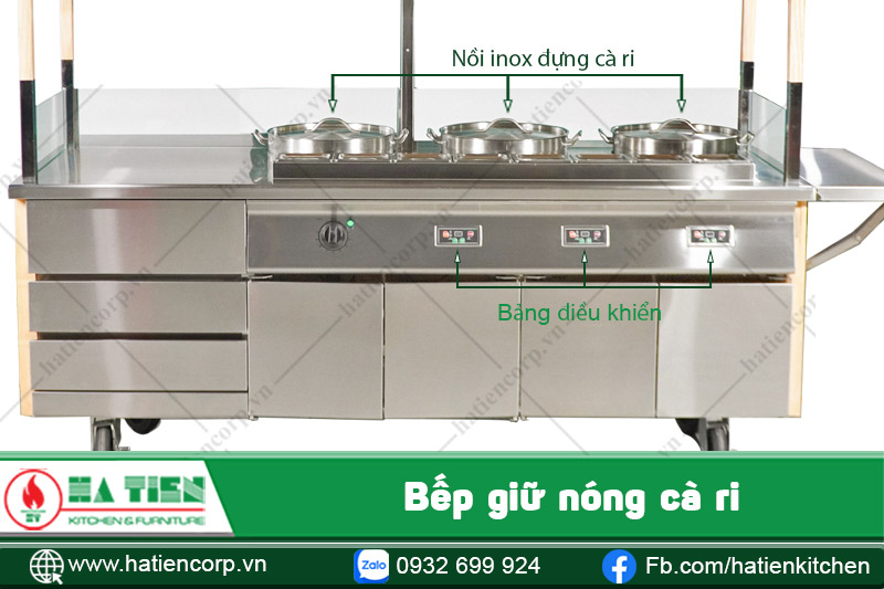 Bếp giữ nóng cà ri