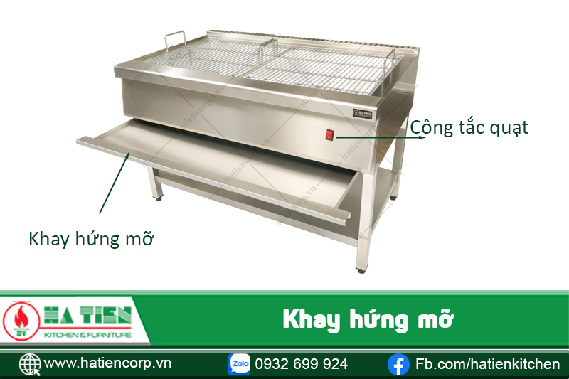 Khay hứng mỡ