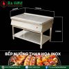 bếp nướng than hoa inox