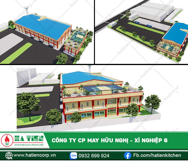 Tổng diện tích hơn 650m2