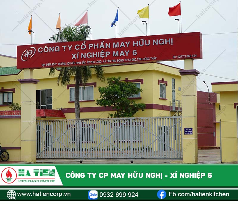 Công ty tọa lạc tại Nguyễn Sinh Sắc, Ấp Phú Long, Xã Tân Phú Long, Tp Sadec, Đồng Tháp