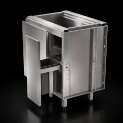 Quầy Chậu Rửa Có Thùng Rác Hà Tiên - Chậu Rửa Inox Quầy Bar