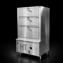 Tủ hấp 3 ngăn dùng điện