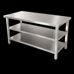 Bàn inox 3 tầng công nghiệp