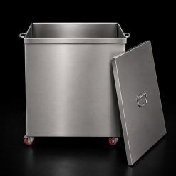 Thùng rác Inox có nắp đậy