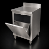 Quầy Có Thùng Đựng Rác - Quầy Inox Có Thùng Đựng Rác