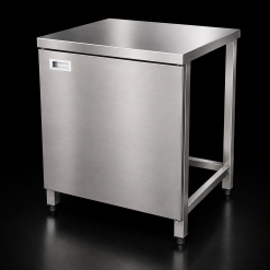 Bàn inox cửa mở