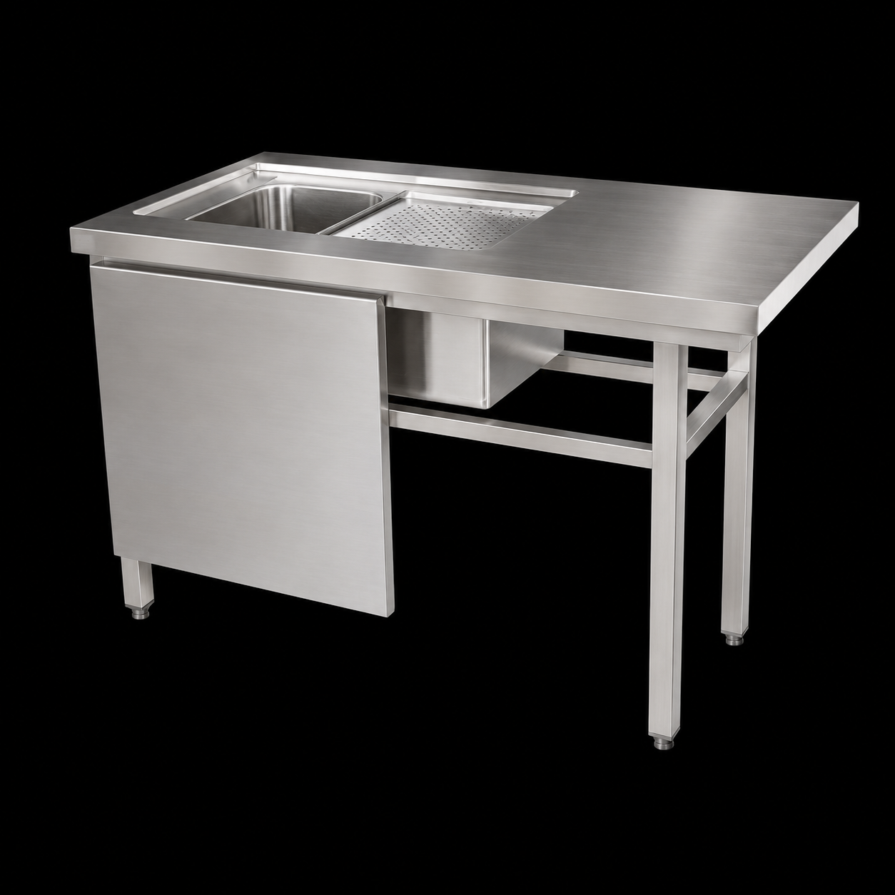 Bàn Chậu Rửa Inox Thông Minh Hà Tiên - Chậu Rửa Inox Hiện Đại
