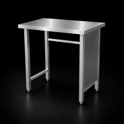 Bàn inox 4 chân quầy bar