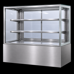 Tủ trưng bày giữ nóng thức ăn chữ nhật RHDW-09SS-3