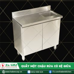 quầy chậu rửa inox