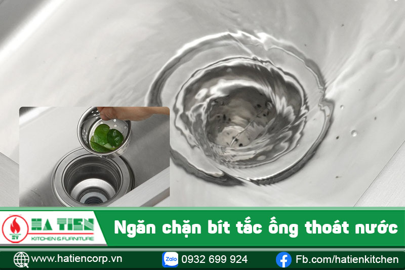 Rổ lọc rắc giúp tránh tình trạng tắc đường ống thoát nước