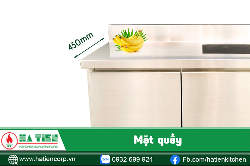 Mặt quầy chậu rửa inox