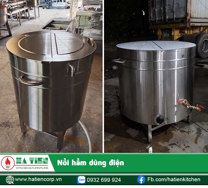 Nồi hầm 300 lít Hà Tiên