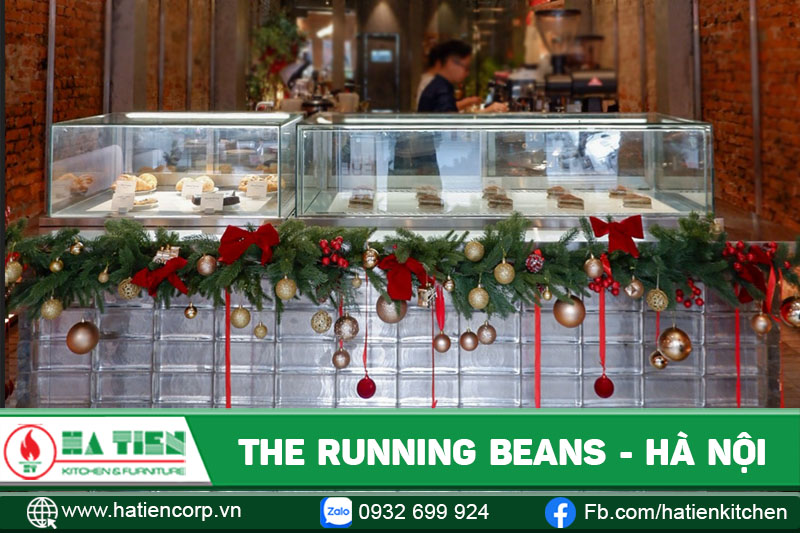 Tủ của Hà Tiên lắp đặt tại nhà hàng The Running Bean Hà Nội