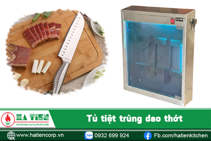 Tủ tiệt trùng dao thớt do Hà Tiên sản xuất