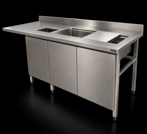 Bàn Thao Tác Inox Hà Tiên - Bàn Chậu Rửa Inox