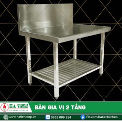 Bàn gia vị 2 tầng