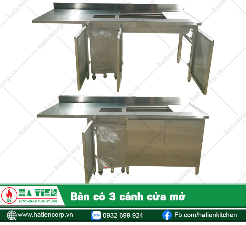 Cánh cửa mở tăng tính thẩm mỹ
