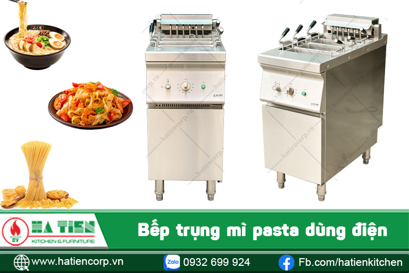 Bếp trụng mì pasta dùng điện