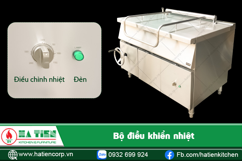 Chảo tay quay công nghiệp - Hà Tiên tư vấn theo công suất và workflow bếp
