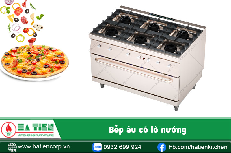 Bếp âu có lò nướng
