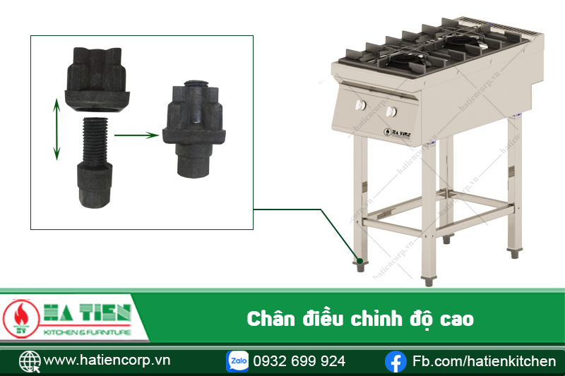 Chân điều chỉnh độ cao